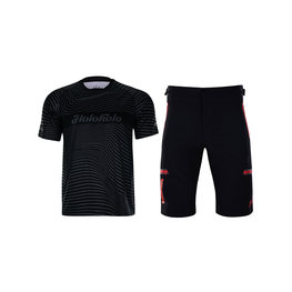 HOLOKOLO MTB dres i hlače - BLACK VIBE MTB - crna